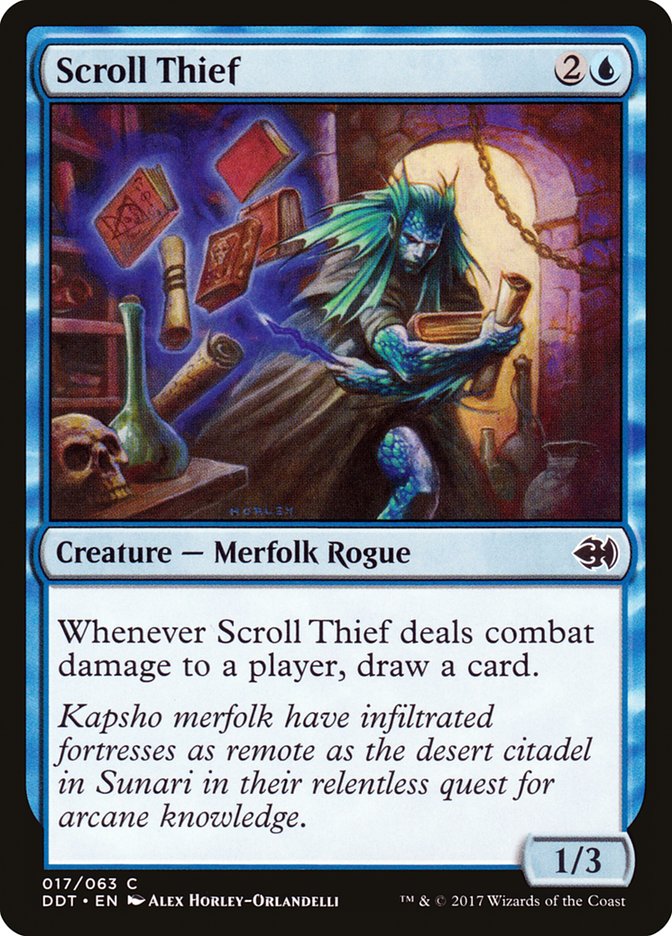 Scroll Thief [Duel Decks: Merfolk vs. Goblins] | Impulse Games and Hobbies