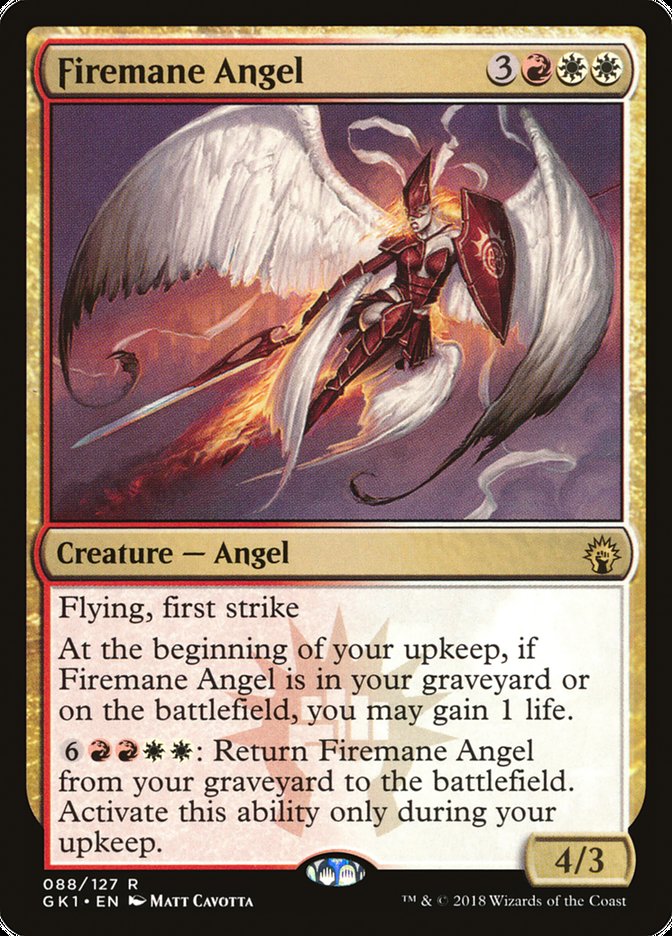 Firemane Angel [Guilds of Ravnica Guild Kit] | Impulse Games and Hobbies