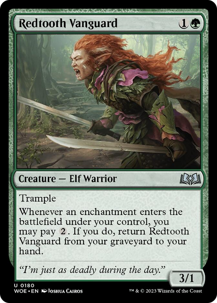 Redtooth Vanguard [Wilds of Eldraine] | Impulse Games and Hobbies