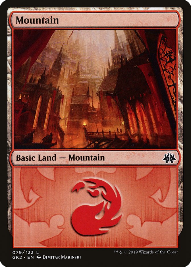 Mountain (79) [Ravnica Allegiance Guild Kit] | Impulse Games and Hobbies