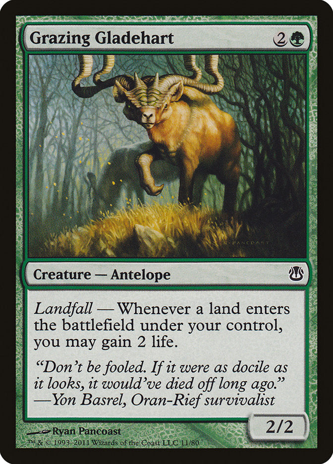 Grazing Gladehart [Duel Decks: Ajani vs. Nicol Bolas] | Impulse Games and Hobbies