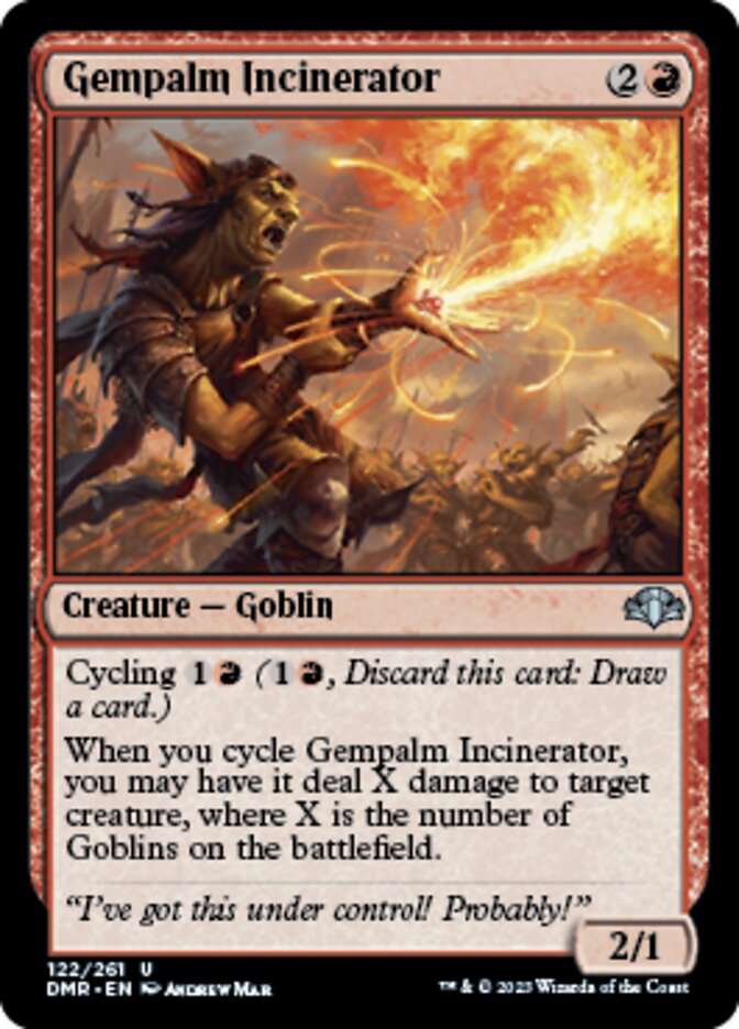 Gempalm Incinerator [Dominaria Remastered] | Impulse Games and Hobbies