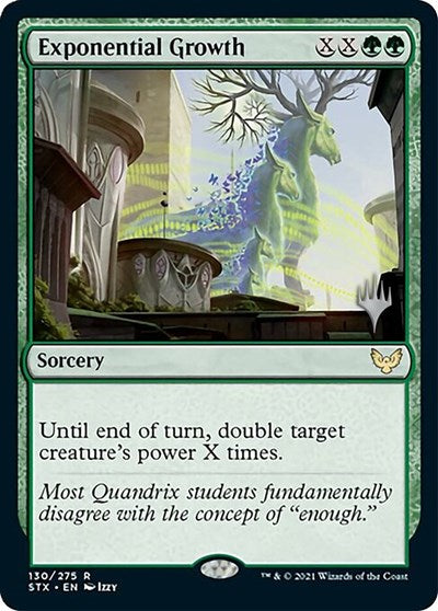 Exponential Growth (Promo Pack) [Strixhaven: School of Mages Promos] | Impulse Games and Hobbies