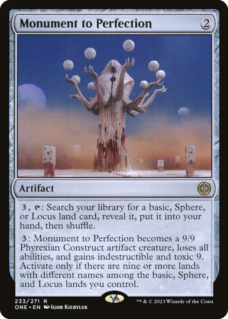 Monument to Perfection [Phyrexia: All Will Be One] | Impulse Games and Hobbies