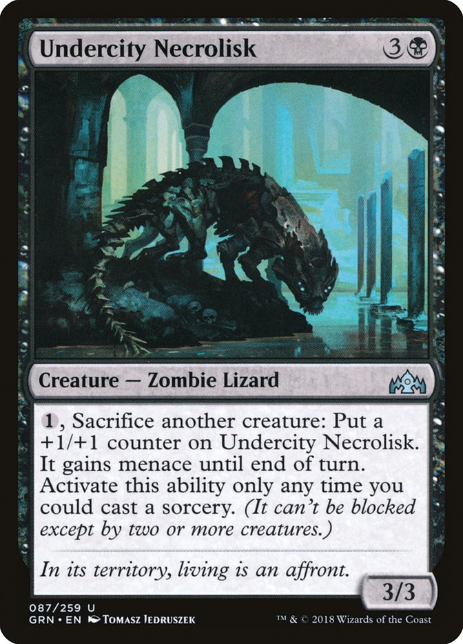 Undercity Necrolisk [Guilds of Ravnica] | Impulse Games and Hobbies