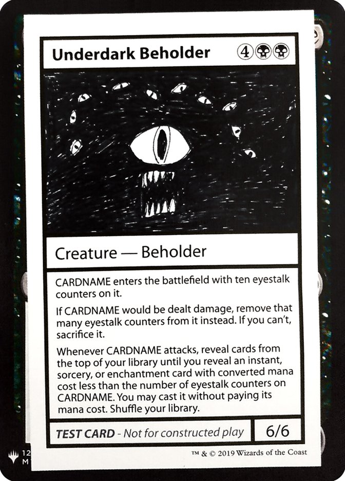 Underdark Beholder [Mystery Booster Playtest Cards] | Impulse Games and Hobbies