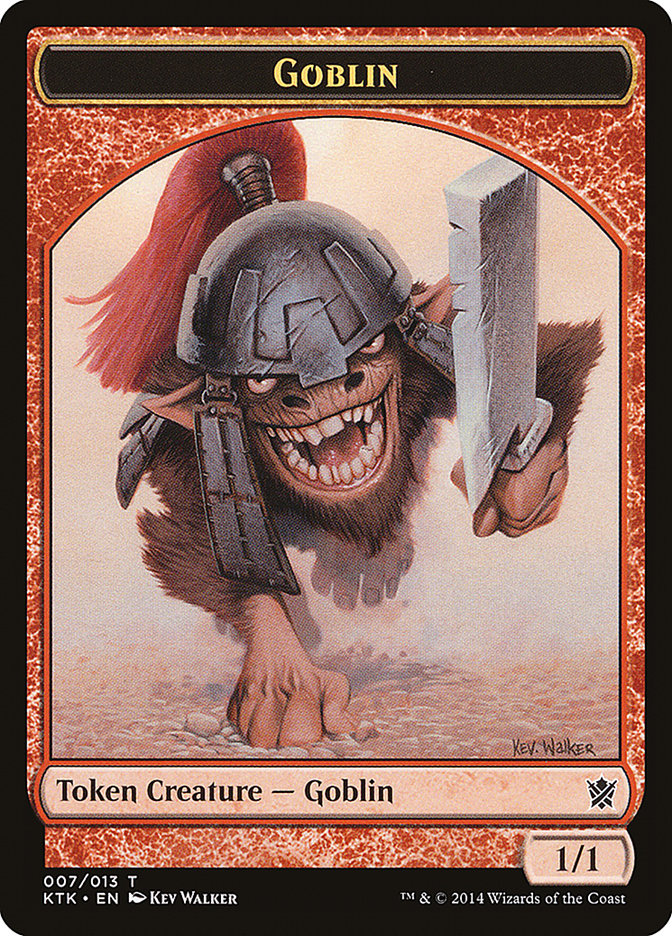 Goblin Token [Khans of Tarkir Tokens] | Impulse Games and Hobbies