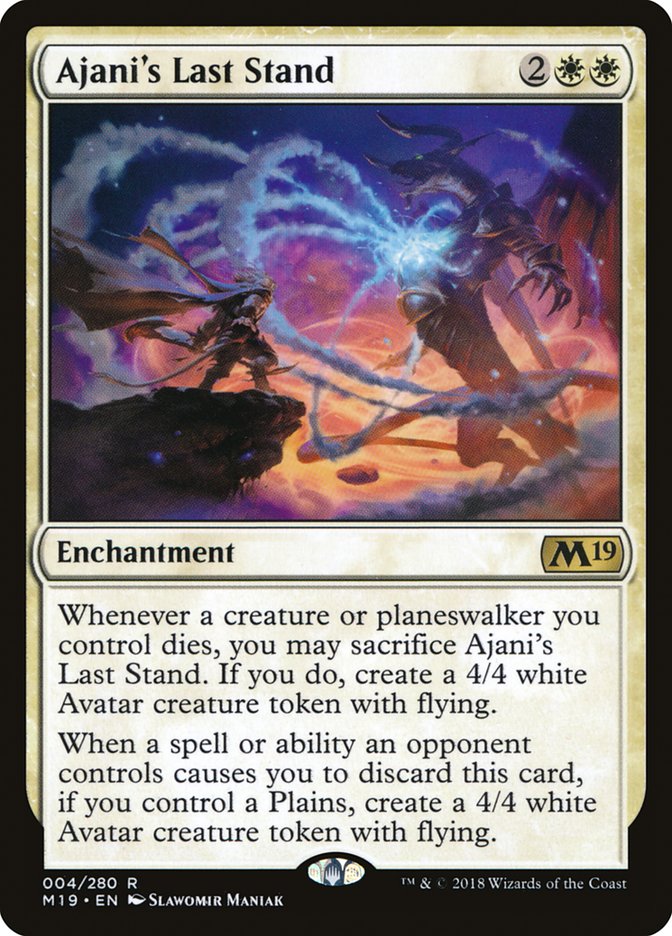 Ajani's Last Stand [Core Set 2019] | Impulse Games and Hobbies