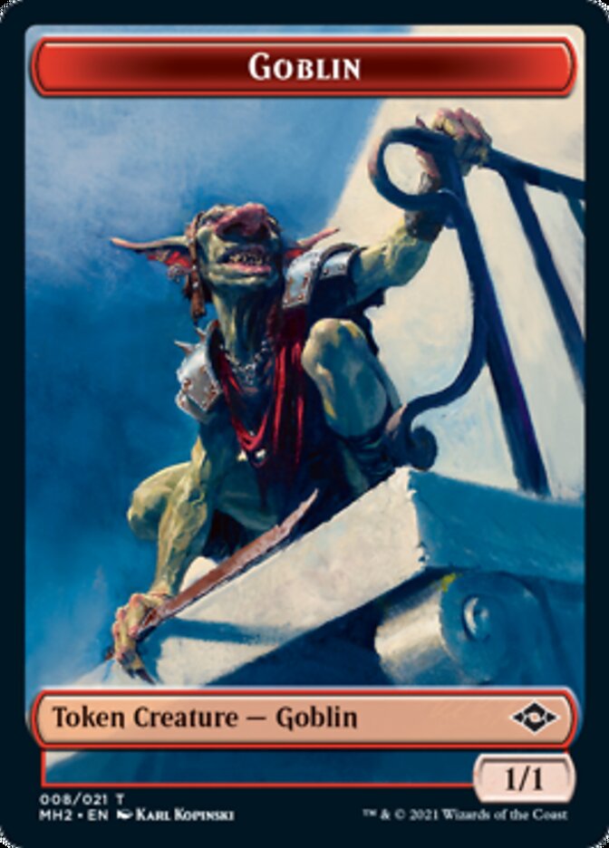 Goblin Token [Modern Horizons 2 Tokens] | Impulse Games and Hobbies