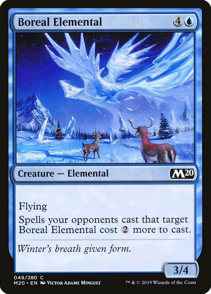 Boreal Elemental [Core Set 2020] | Impulse Games and Hobbies