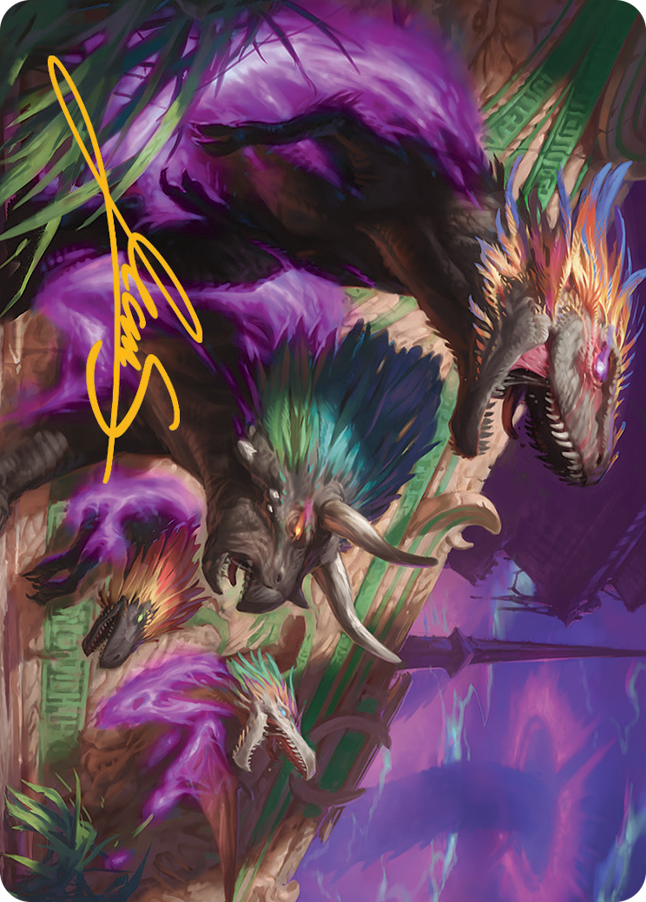 Burning Sun's Fury Art Card (Gold-Stamped Signature) [March of the Machine Art Series] | Impulse Games and Hobbies