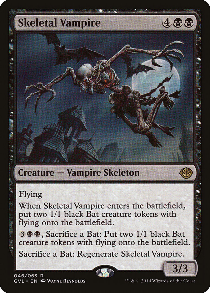 Skeletal Vampire (Garruk vs. Liliana) [Duel Decks Anthology] | Impulse Games and Hobbies