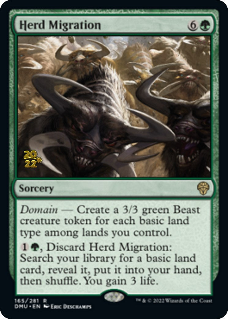 Herd Migration [Dominaria United Prerelease Promos] | Impulse Games and Hobbies