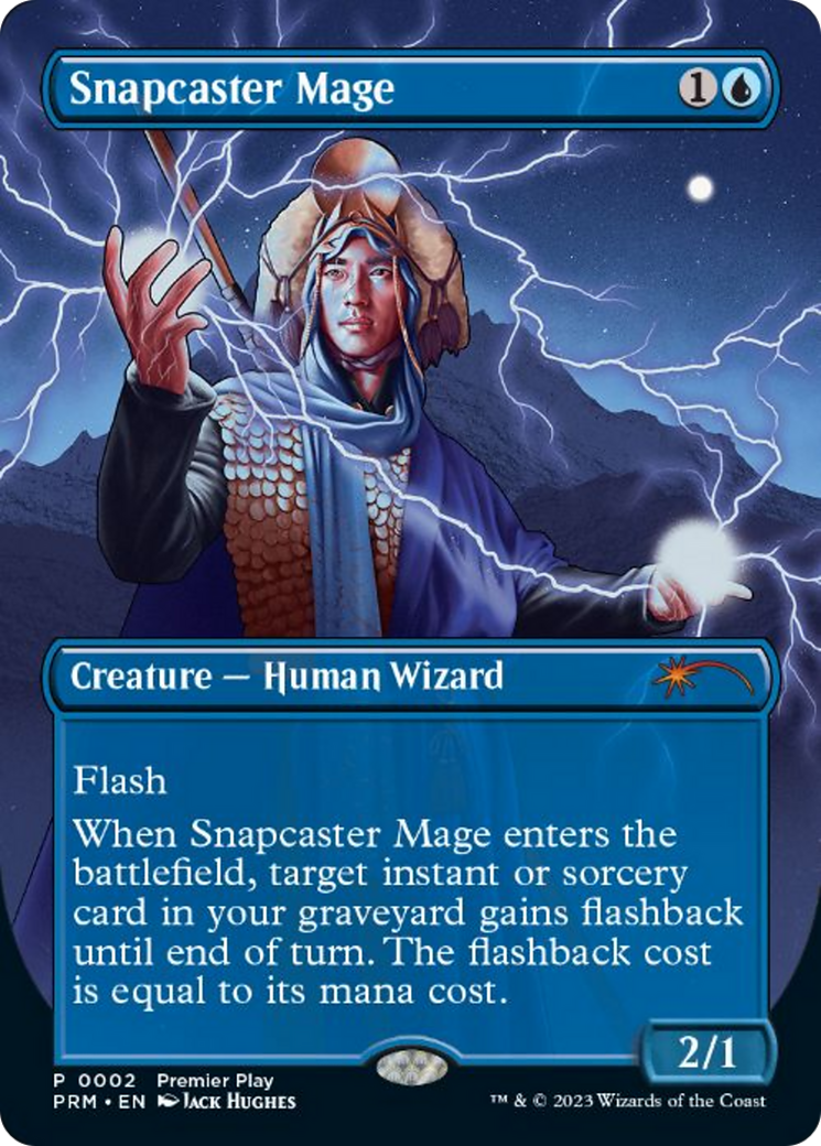 Snapcaster Mage (Borderless Alternate Art) [Regional Championship Qualifiers 2023] | Impulse Games and Hobbies