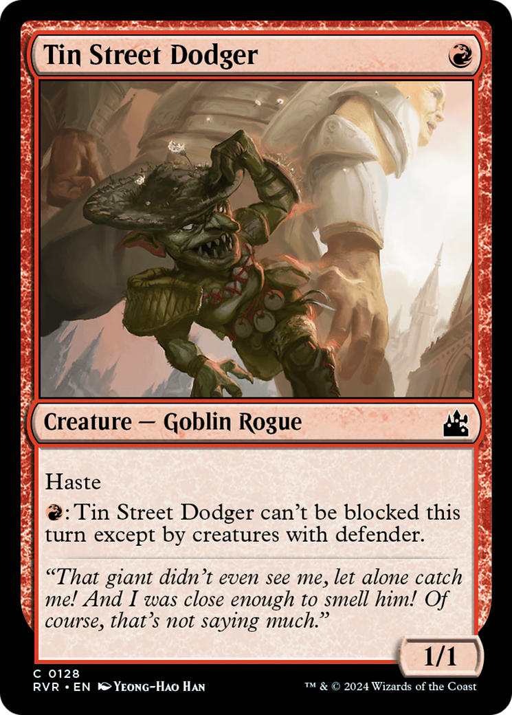 Tin Street Dodger [Ravnica Remastered] | Impulse Games and Hobbies