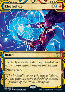 Electrolyze (Etched Foil) [Strixhaven Mystical Archive] | Impulse Games and Hobbies