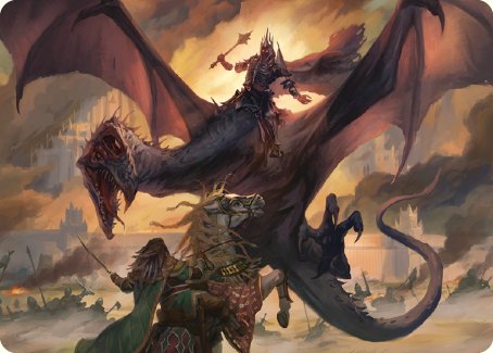 Witch-king, Bringer of Ruin Art Card [The Lord of the Rings: Tales of Middle-earth Art Series] | Impulse Games and Hobbies