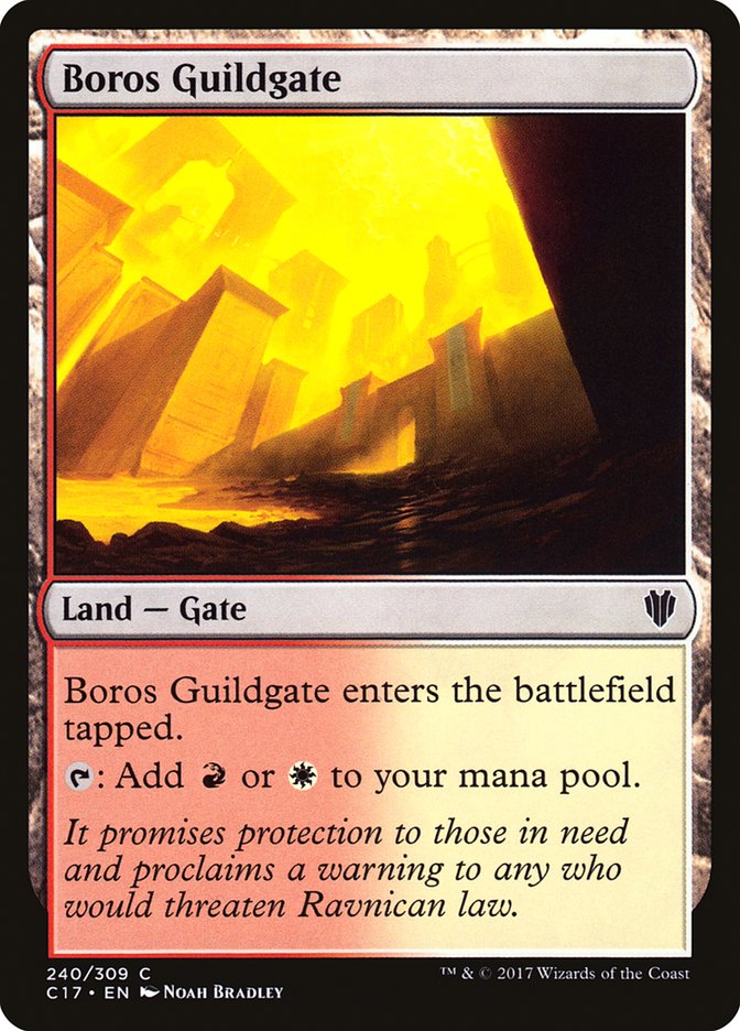 Boros Guildgate [Commander 2017] | Impulse Games and Hobbies