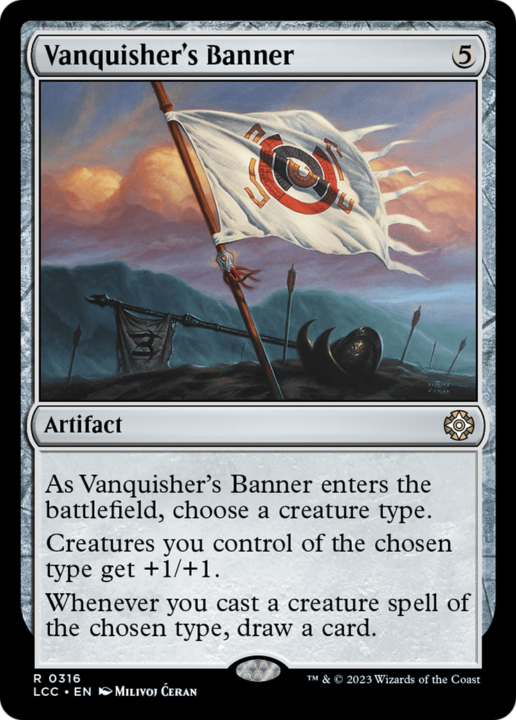 Vanquisher's Banner [The Lost Caverns of Ixalan Commander] | Impulse Games and Hobbies