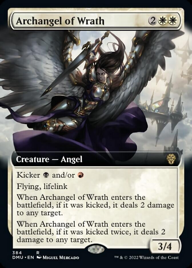 Archangel of Wrath (Extended Art) [Dominaria United] | Impulse Games and Hobbies