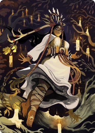 Candlegrove Witch 2 Art Card [Innistrad: Midnight Hunt Art Series] | Impulse Games and Hobbies