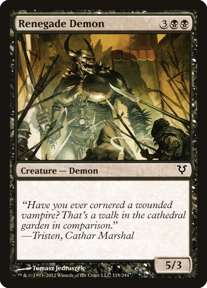 Renegade Demon [Avacyn Restored] | Impulse Games and Hobbies