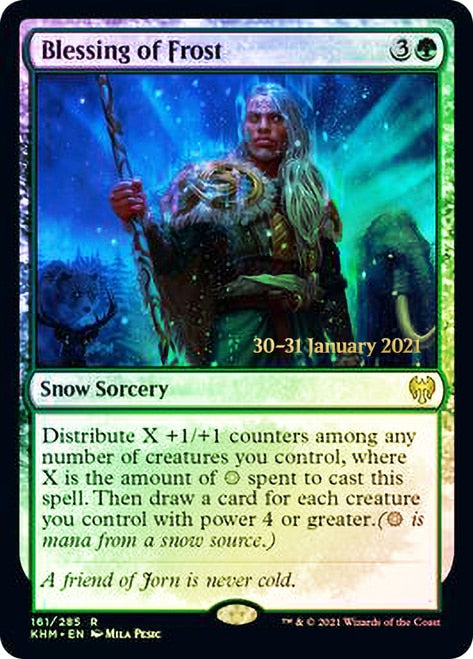 Blessing of Frost  [Kaldheim Prerelease Promos] | Impulse Games and Hobbies