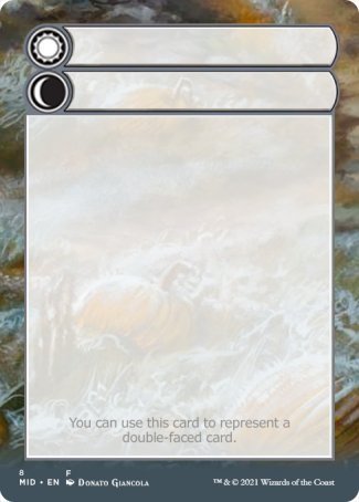 Helper Card (8/9) [Innistrad: Midnight Hunt Tokens] | Impulse Games and Hobbies