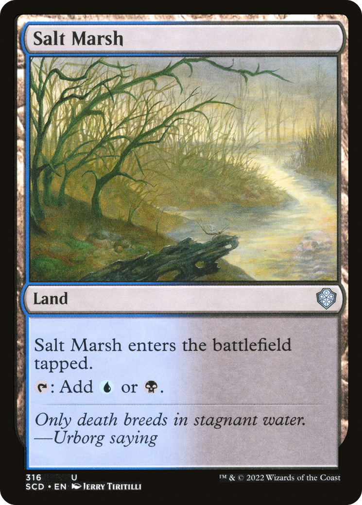 Salt Marsh [Starter Commander Decks] | Impulse Games and Hobbies