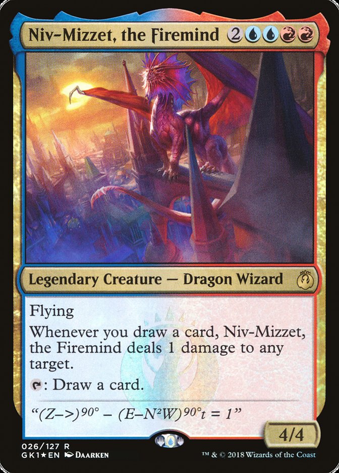 Niv-Mizzet, the Firemind [Guilds of Ravnica Guild Kit] | Impulse Games and Hobbies