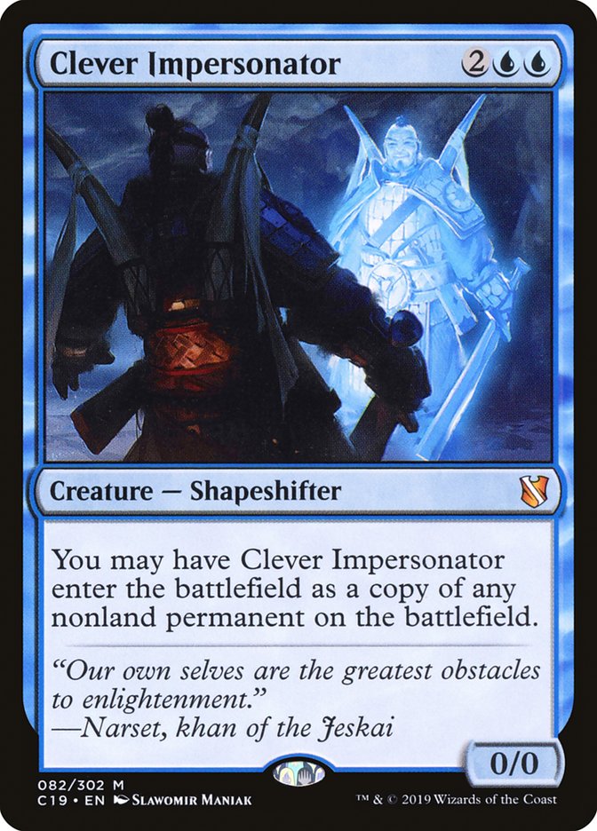 Clever Impersonator [Commander 2019] | Impulse Games and Hobbies