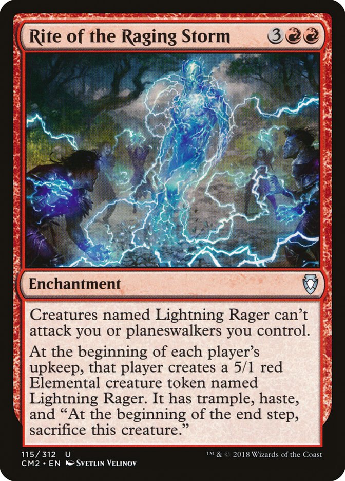 Rite of the Raging Storm [Commander Anthology Volume II] | Impulse Games and Hobbies