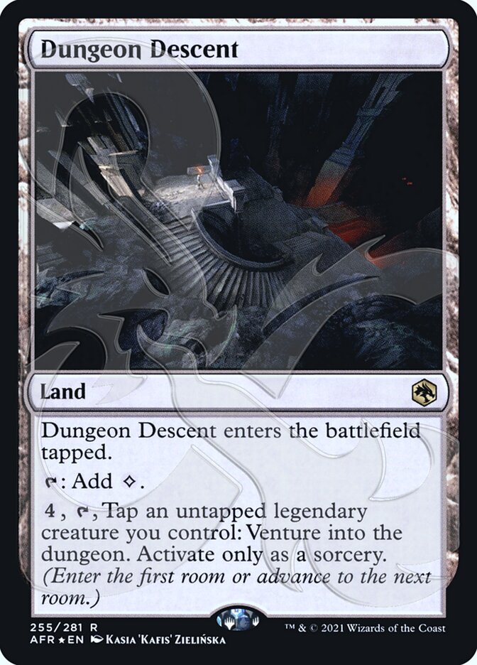 Dungeon Descent (Ampersand Promo) [Dungeons & Dragons: Adventures in the Forgotten Realms Promos] | Impulse Games and Hobbies