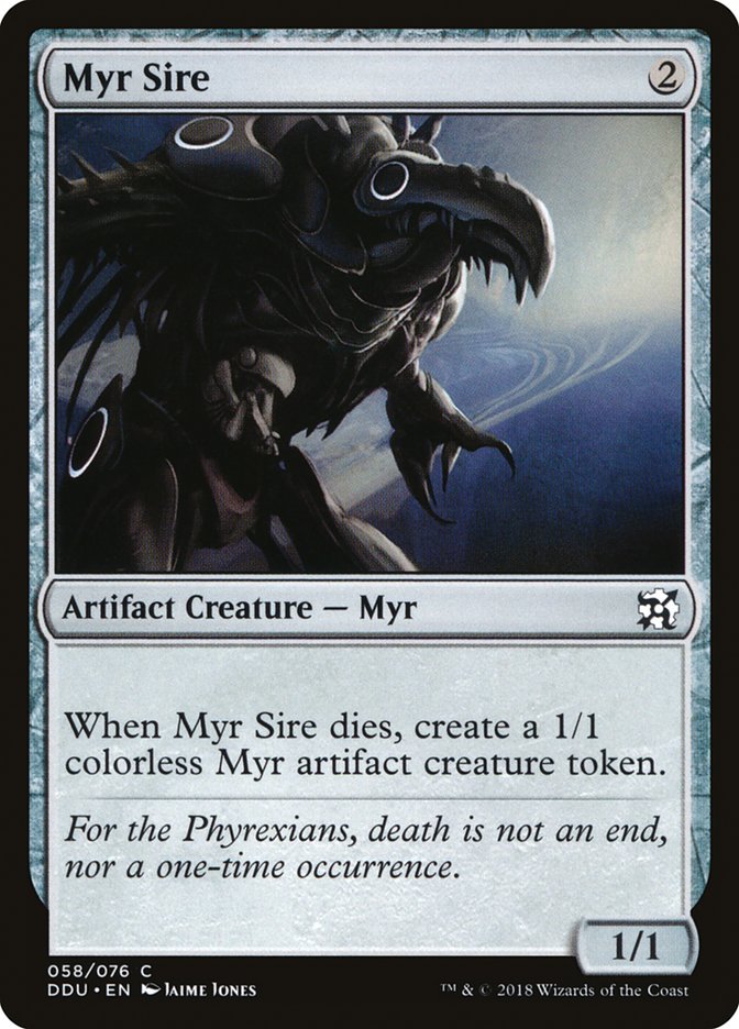 Myr Sire [Duel Decks: Elves vs. Inventors] | Impulse Games and Hobbies