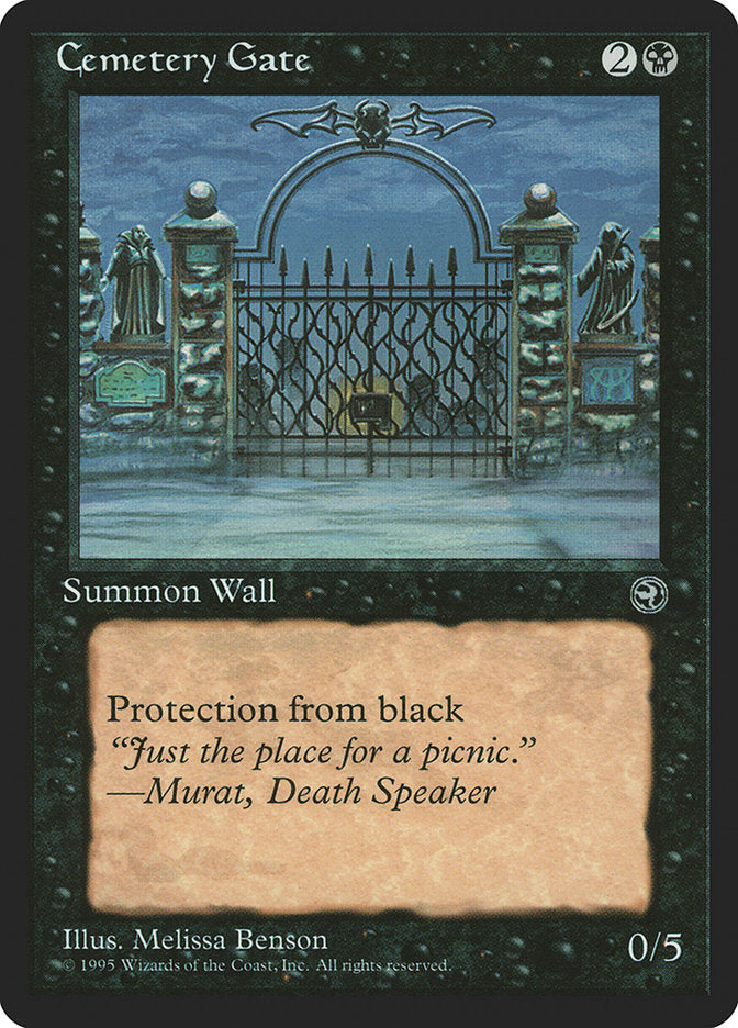 Cemetery Gate (Murat Flavor Text) [Homelands] | Impulse Games and Hobbies