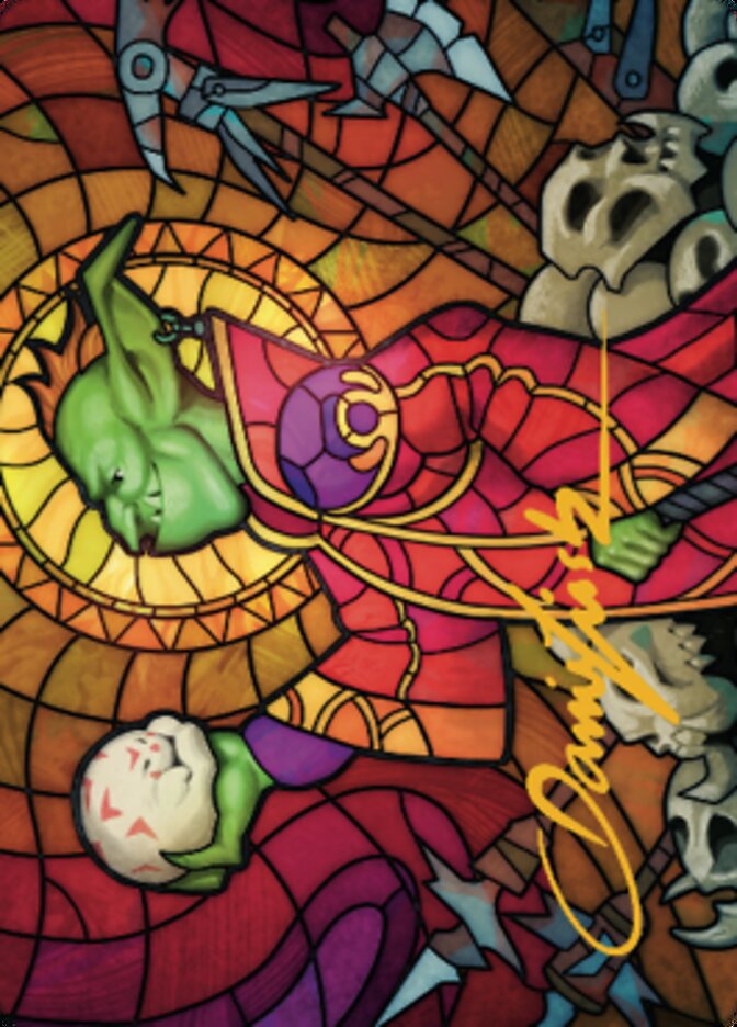 Squee, Dubious Monarch Art Card (Gold-Stamped Signature) [Dominaria United Art Series] | Impulse Games and Hobbies