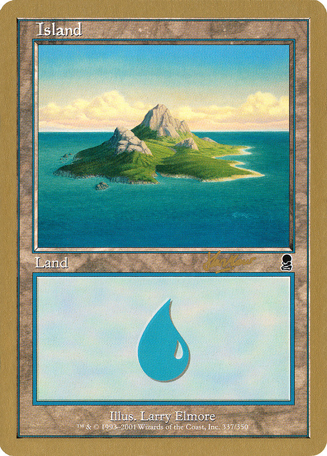 Island (shh337) (Sim Han How) [World Championship Decks 2002] | Impulse Games and Hobbies