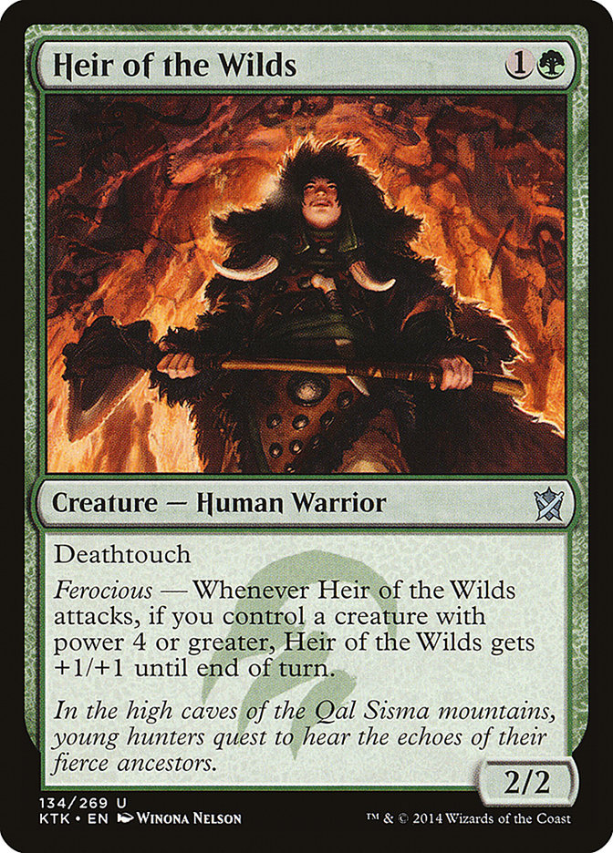 Heir of the Wilds [Khans of Tarkir] | Impulse Games and Hobbies