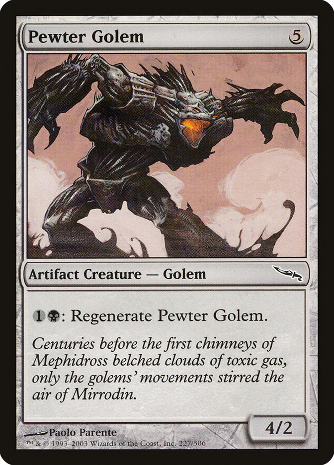 Pewter Golem [Mirrodin] | Impulse Games and Hobbies