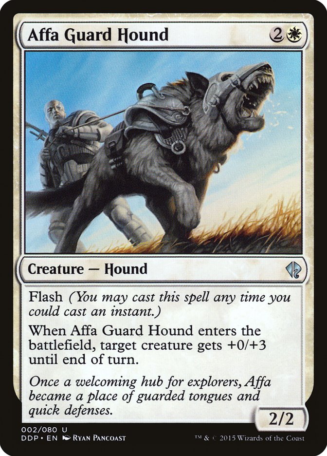 Affa Guard Hound [Duel Decks: Zendikar vs. Eldrazi] | Impulse Games and Hobbies