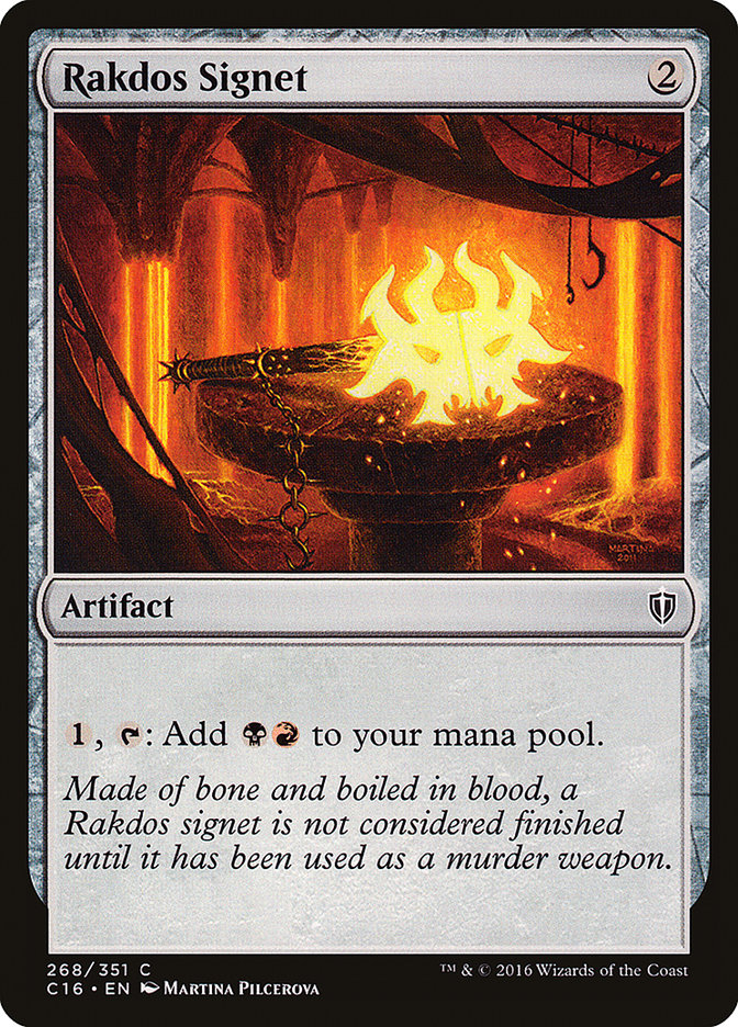 Rakdos Signet [Commander 2016] | Impulse Games and Hobbies