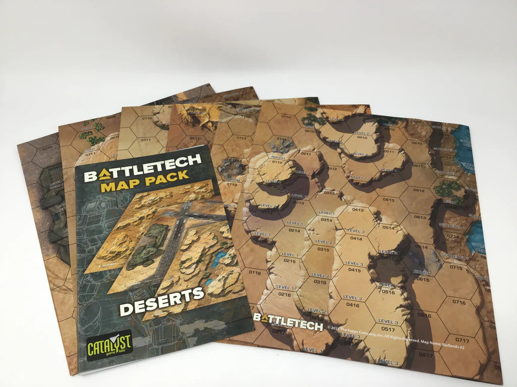 BATTLETECH MAP SET - DESERTS | Impulse Games and Hobbies