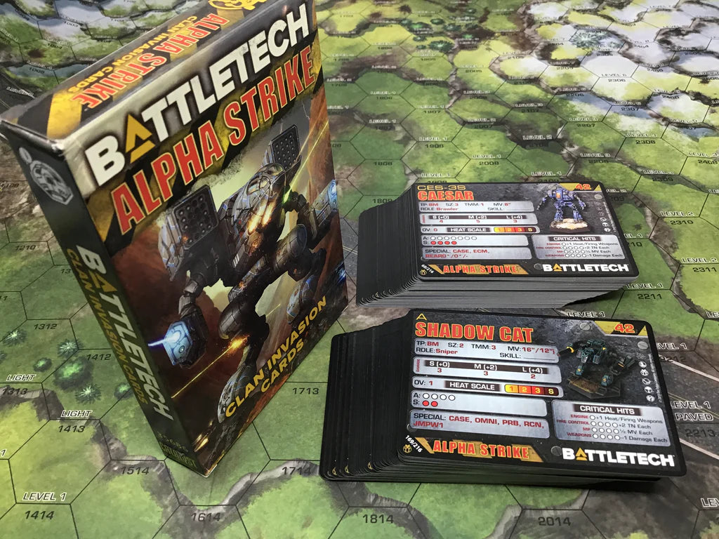 BATTLETECH ALPHA STRIKE CLAN INVASION CARDS | Impulse Games and Hobbies