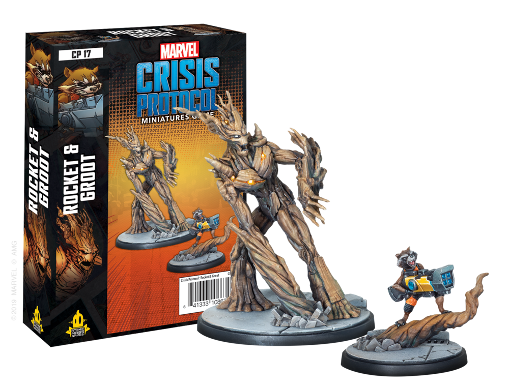 Marvel Crisis Protocol: Rocket & Groot Character Pack | Impulse Games and Hobbies