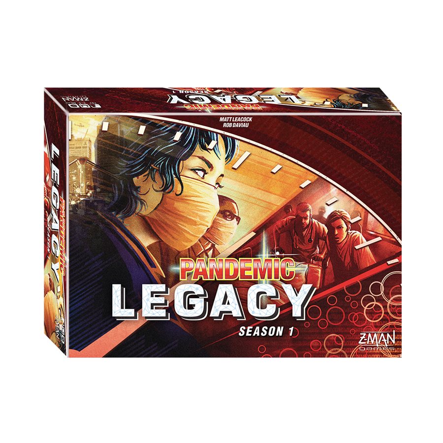 PANDEMIC LEGACY - Season 1 Red | Impulse Games and Hobbies