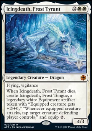 Icingdeath, Frost Tyrant (Promo Pack) [Dungeons & Dragons: Adventures in the Forgotten Realms Promos] | Impulse Games and Hobbies