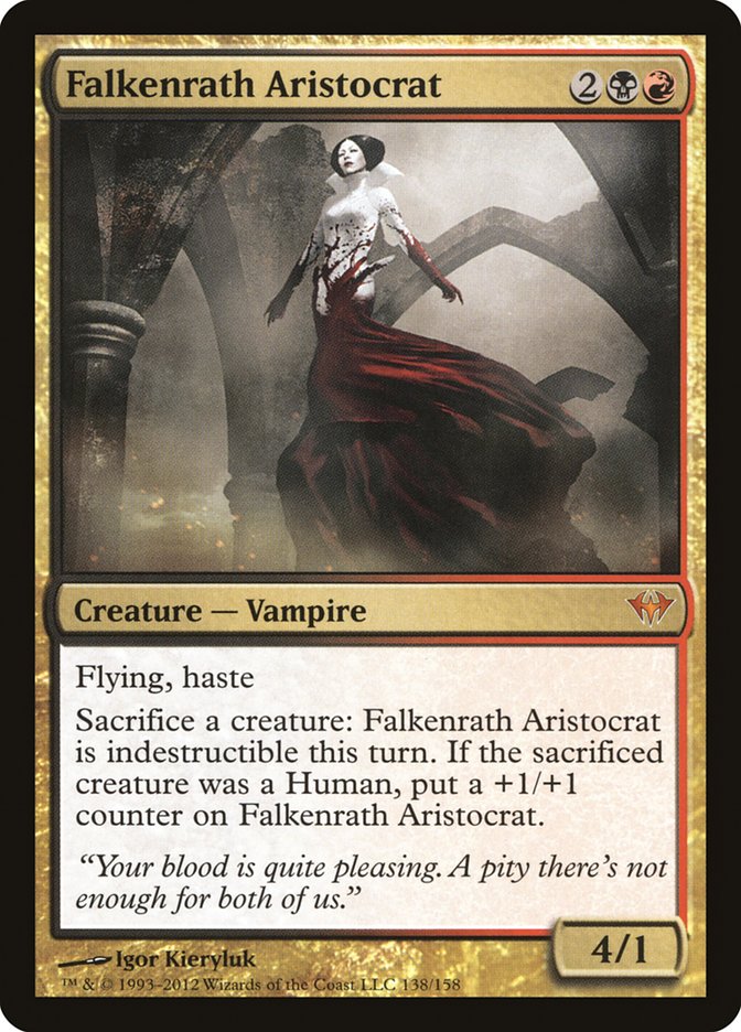 Falkenrath Aristocrat [Dark Ascension] | Impulse Games and Hobbies