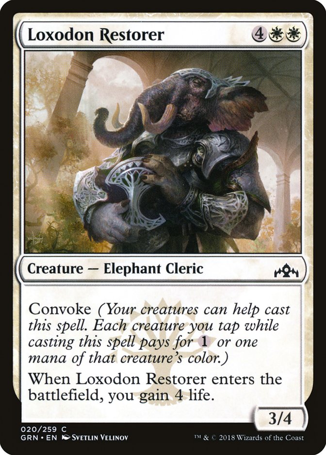 Loxodon Restorer [Guilds of Ravnica] | Impulse Games and Hobbies