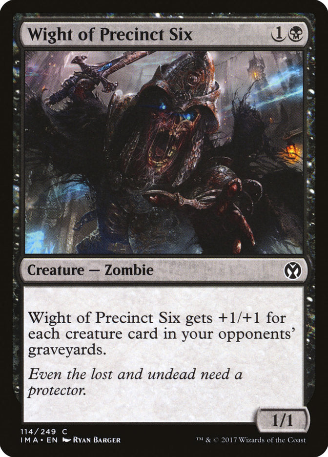 Wight of Precinct Six [Iconic Masters] | Impulse Games and Hobbies