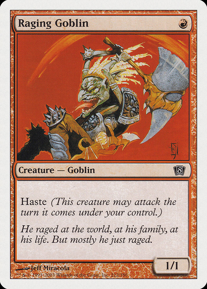 Raging Goblin [Eighth Edition] | Impulse Games and Hobbies